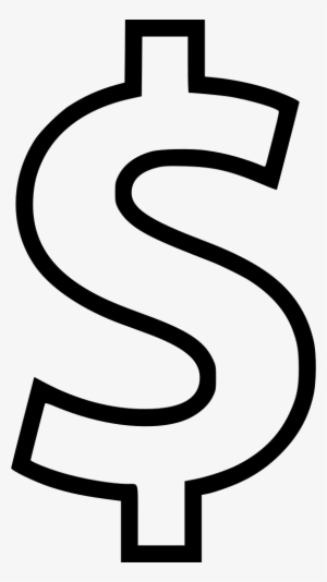 White Dollar Sign Png Png Black And White Stock - White Dollar Sign Png #1444917