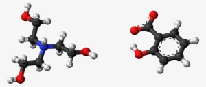 Trolamine Salicylate 3d Ball - Amine Compounds (chemical Compounds) #1445185