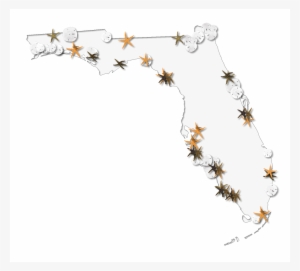 Dollar Clip Art Outline Great With Elegant - Florida Could You Find Sand Dollars Map #1445436