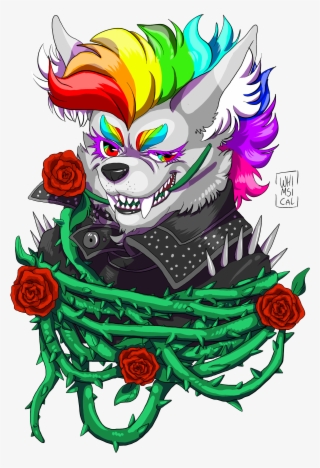 Wolf Clipart Badass - Drawing #1445642