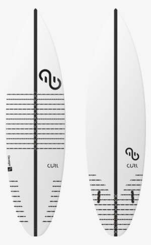 Transparent Surfboard Clear - Surfboard #1445677