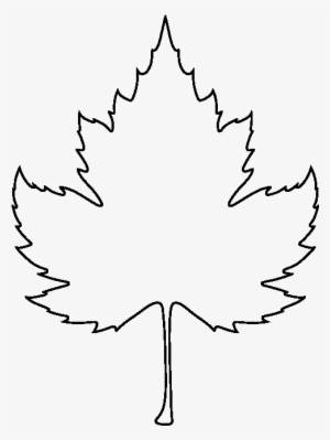 Download Leaf Outline Tree Outline With Leaves Clipart - Clip Art Black And White Leaf - Free Transparent ...