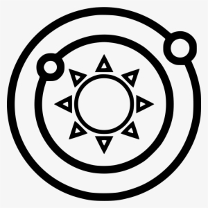 Planets Orbitting Sun Comments - Athena Global School Logo #1446054