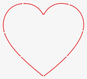 Image Black And White Download Big Image Png - Draw A Big Love Heart #1446579