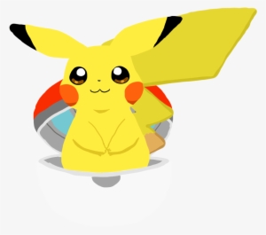 And His By Alvro On Deviantart - Pikachu In A Open Pokeball #1447035