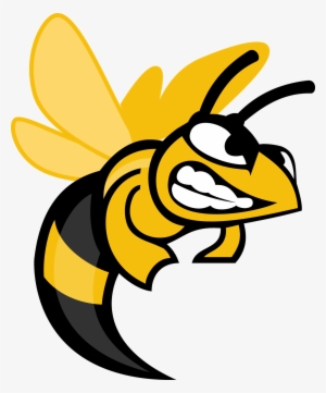 Hornet Clipart Georgia Tech - Angry Bee Clipart Png #1447095