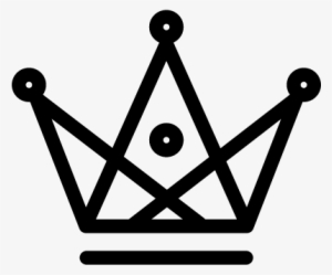 Crown Made Of Triangles And Circles Outline Vector #1447179 Crown Made Of Triangles And Circles Outline Vector #1447179