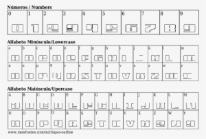 Font Details Michigan Outline - Palace Script Mt Alfabeto #1447577