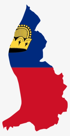 Liechtenstein Flag Map #1448041