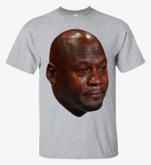 Crying Jordan T-shirt - Michael Jordan Hall Of Fame #1448305