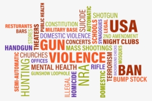 Marine Veteran Main Suspect In Mass Shooting At California - School Violence Word Cloud Png #1448312