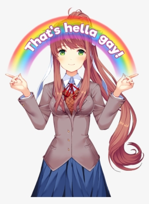 Copy Link - Doki Doki Literature Club Monika #1449345 Copy Link - Doki Doki Literature Club Monika #1449345