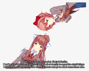 Doki Doki Literature Girls Hello Everyone - Monika Regret #1449372