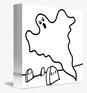 ghost figure drawing