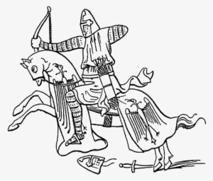 Hooded Drawing Archer - Рисунок Военные Отряды Римлян #1451309