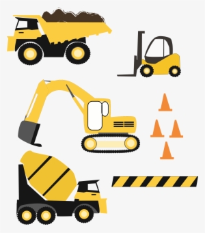 Construction Trucks Svg Files Example Image #1451506