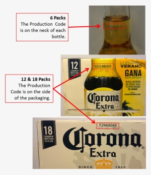 Chicago Constellation Brands Beer - Corona Extra Beer - 24 Pack, 12 Fl Oz Bottles #1451989