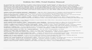 Manual Topcon Ebook Rh Manual Topcon Ebook Logoutev - Sokkia #1452013