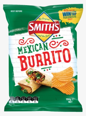 Smith's Mexican Burrito Chips 150g - Smiths Mexican Burrito Chips #1452532