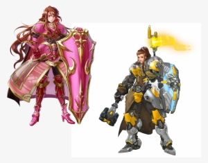Brigitte X Sheena Overwatch, Nintendo, Artworks, Art - Brigitte Overwatch #1452553