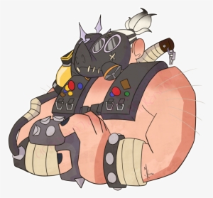 Banner Royalty Free Library By Mrkenen On Deviantart - Roadhog Is Adorable #1452574
