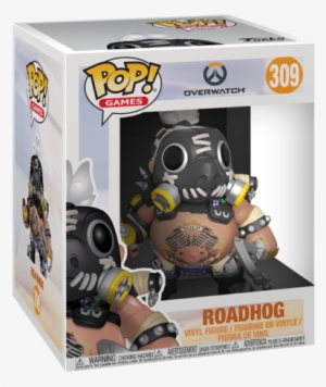 Roadhog 6" Pop Vinyl Figure - Funko Pop Overwatch Roadhog #1453117