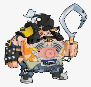 Roadhog - Roadhog Twitch Emote #1453359