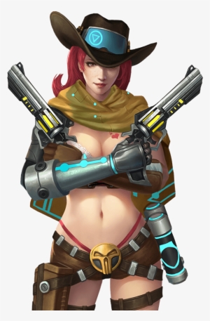 And Finally, Half-naked Mccree - Hero Mission Female Mccree #1453690