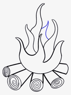 How To Draw A Fire In A Few Easy Steps - Drawing Image Of Fire #1454036