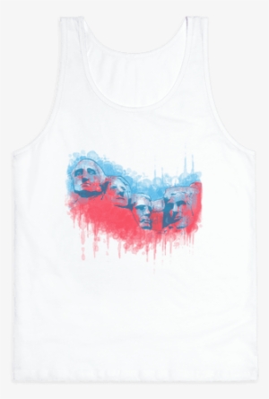 Watercolor Rushmore Tank Top #1454473 Watercolor Rushmore Tank Top #1454473