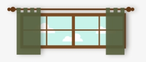Room Vector Window Cartoon - Kitchen Window Cartoon #1454664