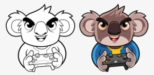 Dumpy Koala - Koalas Mascot Logo #1454983