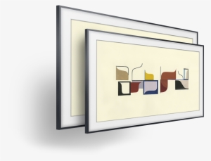 The Frame In Basic Gray Metal Bezels - Samsung The Frame Tv 65" Uhd 4k Ue65ls003 #1455278