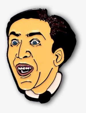 Nicolas Cage - Cartoon Drawing Of Nicolas Cage #1455375