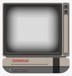 Tv Television Videogame Frame Border Texture Overlay - Tv Screen Transparent Border #1455398