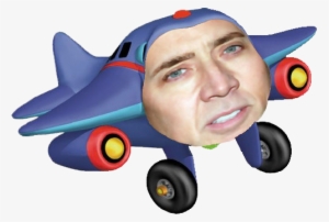 Paper 20airplane 20drawing Nicolas Cage Transparent - Jay Jay The Jet Plane Png #1455521
