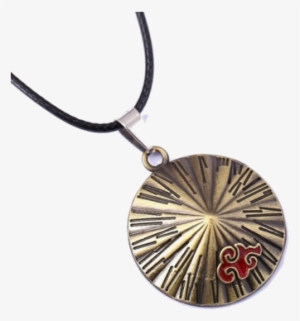 Naruto Akatsuki Metal Alloy Necklace - Colar Da Amizade Naruto #1456317