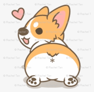 Designs By Boxiez - Corgi Butt Cute #1456504