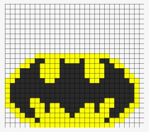 Batman Symbol Perler/hama Beads Pattern Http - Batman Logo Hama Beads ...