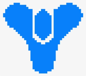 Destiny Logo - Destiny Symbol Pixel Art #1457065