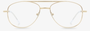 Spoiler Gold Aviator Glasses - Still Life Photography #1457383