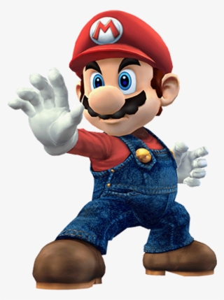 Mario Smash 4 Png - Super Smash Bros Brawl Mario Png #1458039