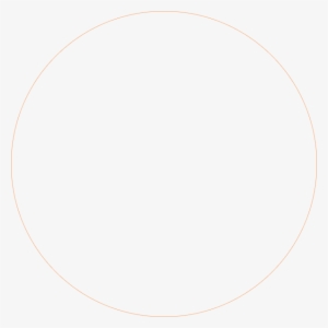 White Line Circle Transparent #1458739