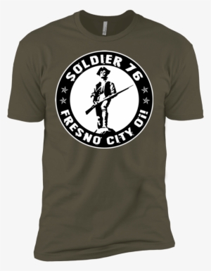 Soldier 76 Fresno City Oi Unisex T-shirt - Original Minute Man Shower Curtain #1458897