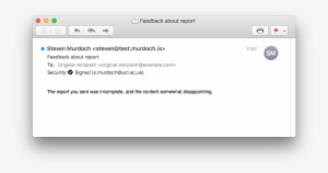 Original Email Shown By Apple Mail - Website Doesn T Exist #1459513