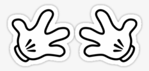 Censored Bar Png James Chang Â€º Portfolio - Manos De Mickey Mouse #1459920