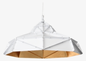 Octagon Wide Gold Faceted Light - Gold #1460231