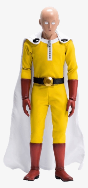 One Punch Man - One Punch Man 1/6 Scale Action Figure: Saitama #1460335