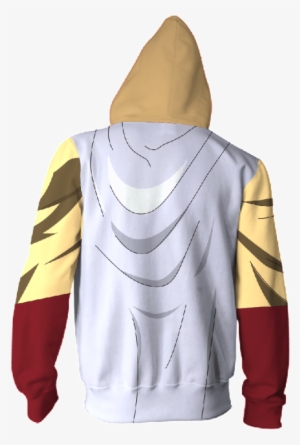 One Punch Man Hoodie Saitama Anime Cosplay Anime Zip - One Punch Man Hoodie #1460672
