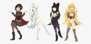 Anime Mangaka Fictional Character - Team Rwby Png #1461134
